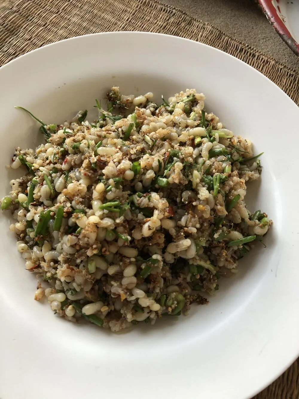 Булгур с фаршем и овощами