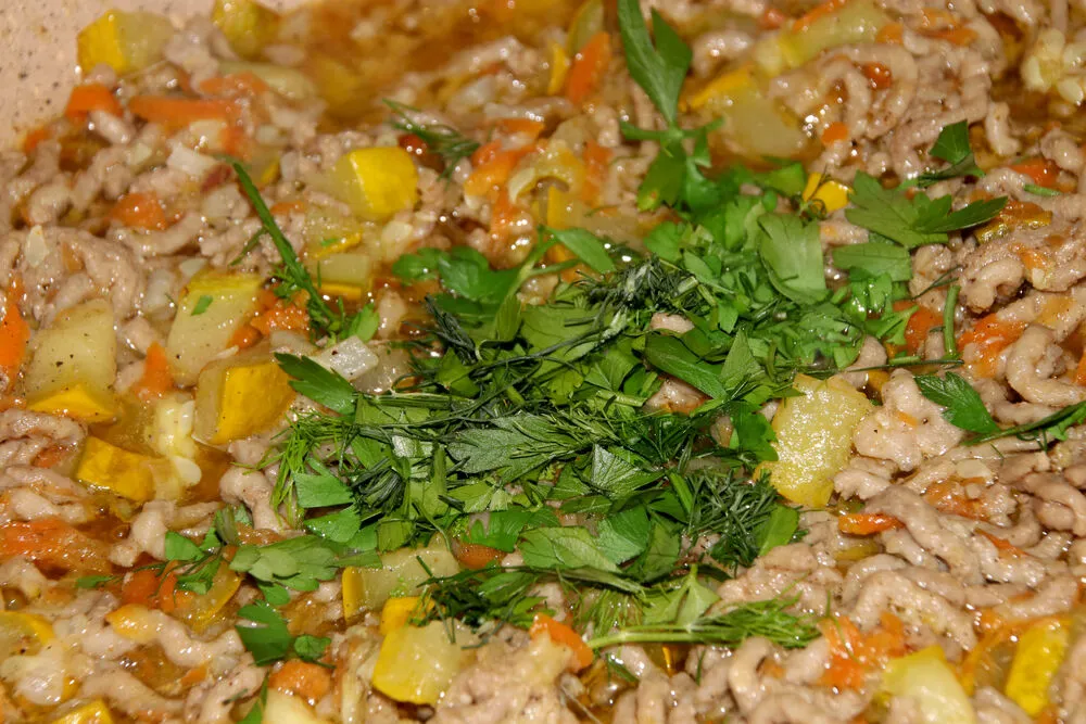 Кабачки с фаршем