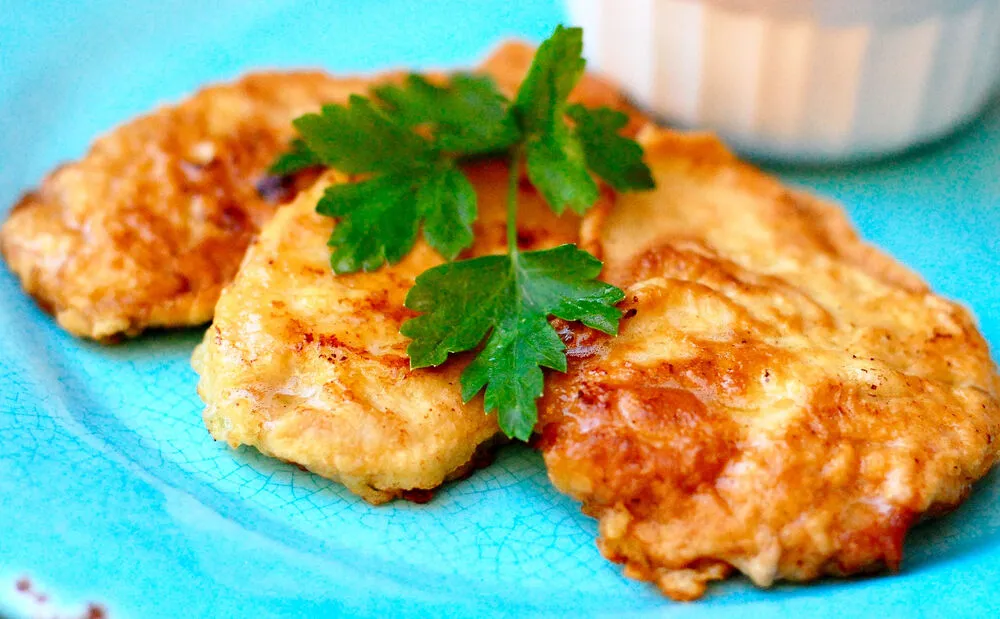 Куриные отбивные в кляре