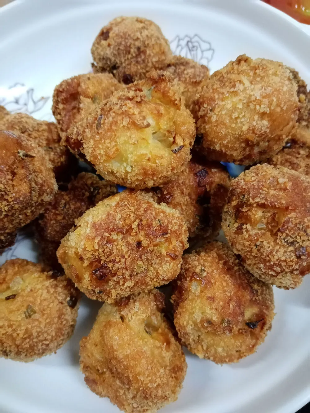 Горячие крабовые шарики