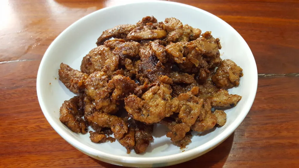 Куриные сердца в кляре